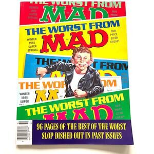 Mad Magazine Super Special Winter 1985 Vintage